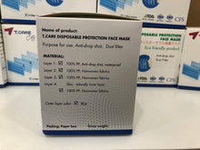 Load image into Gallery viewer, 4-ply Face Mask - Box of 50 (TGA Approved)