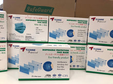 Load image into Gallery viewer, 4-ply Anti-Bacterial Face Mask - Box of 50 (TGA Approved)