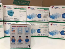 Load image into Gallery viewer, 4-ply Anti-Bacterial Face Mask - Box of 50 (TGA Approved)