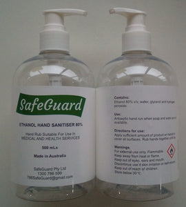 Hospital Grade Hand Sanitiser - 500ml