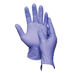 Sabco Nitrile Powder Free Gloves - Purple